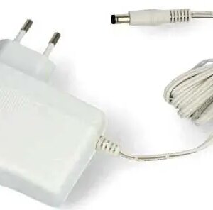 Alimentator SMPS in comutatie AC/DC 12V 2.5A 2500mA pentru camere cu mufa 5.5x2.1mm alb cablu DC 150cm