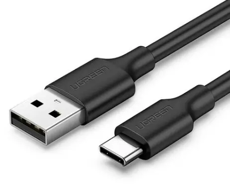 Cablu alimentare si date Fast Charging Data USB la USB Type-C 3A 0.25m negru Ugreen US287 60114 Cablu alimentare si date Fast Charging Data USB la USB Type-C 3A 0.25m negru Ugreen US287 60114