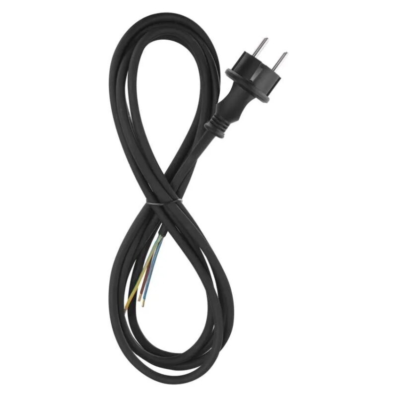 Cablu de alimentare EMOS S03130N flexibil izolatie cauciuc/neopren 3x1mm2 H05RN 3m negru Cablu de alimentare EMOS S03130N flexibil izolatie cauciuc/neopren 3x1mm2 H05RN 3m negru