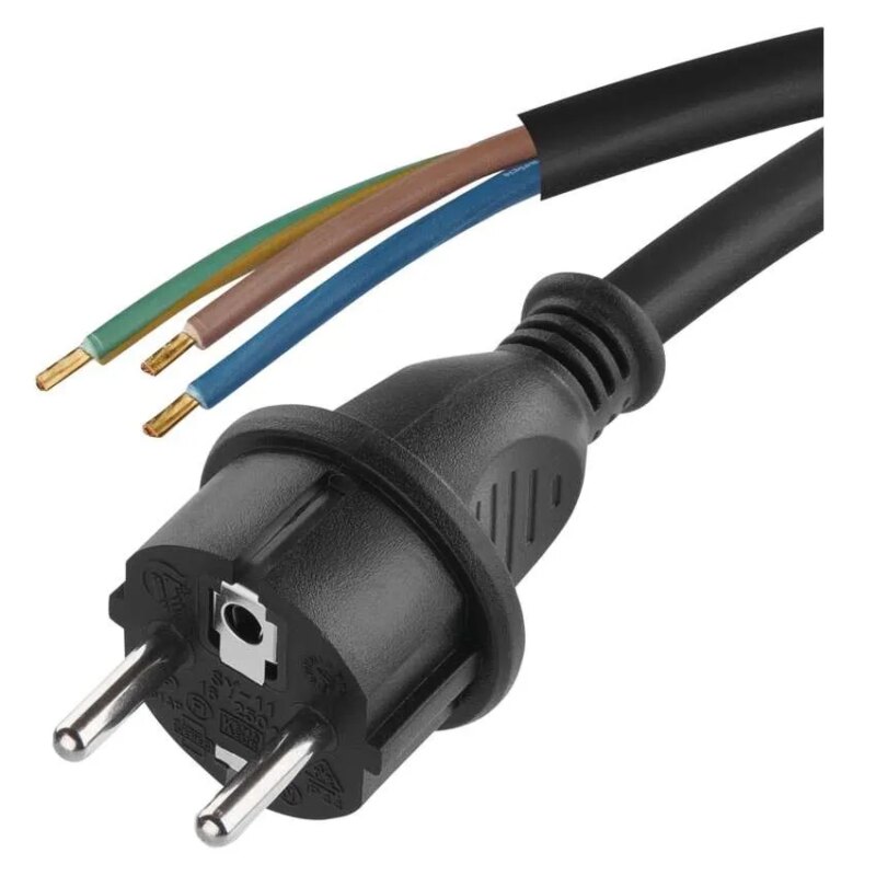 Cablu de alimentare EMOS S03250N flexibil izolatie cauciuc/neopren 3x1.5mm2 H07RN-F 5m negru 1 Cablu De Alimentare Emos S03250n Flexibil Izolatie Cauciuc Neopren 3x15mm2 H07rn F 5m