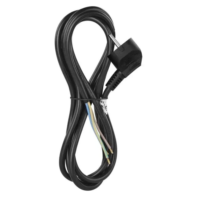 Cablu de alimentare EMOS S18312 flexibil izolatie PVC 3x1mm2 2m negru Cablu de alimentare EMOS S18312 flexibil izolatie PVC 3x1mm2 2m negru