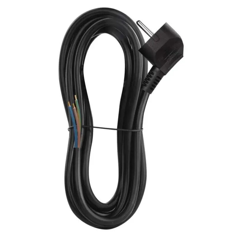 Cablu de alimentare EMOS S18323 flexibil izolatie PVC 3x1.5mm2 3m negru Cablu de alimentare EMOS S18323 flexibil izolatie PVC 3x1.5mm2 3m negru