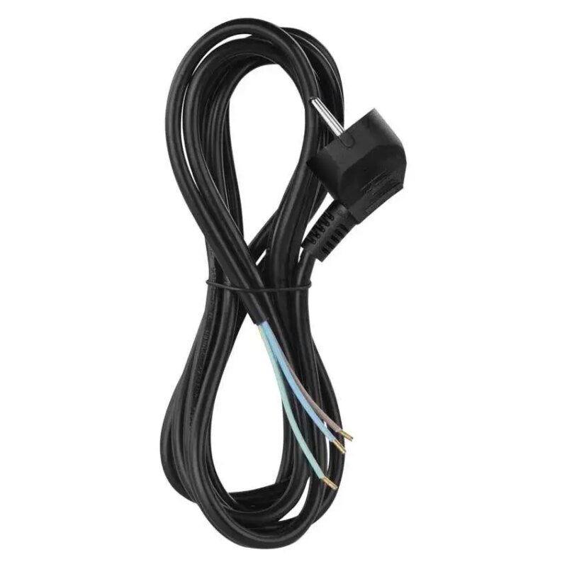 Cablu de alimentare EMOS S18373 flexibil izolatie PVC 3 0.75mm2 3m negru Cablu de alimentare EMOS S18373 flexibil izolatie PVC 3 0.75mm2 3m negru