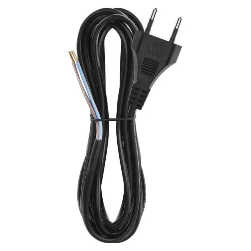 Cablu de alimentare EMOS S19273 flexibil izolatie PVC 2 0.75mm2 3m negru Cablu de alimentare EMOS S19273 flexibil izolatie PVC 2 0.75mm2 3m negru