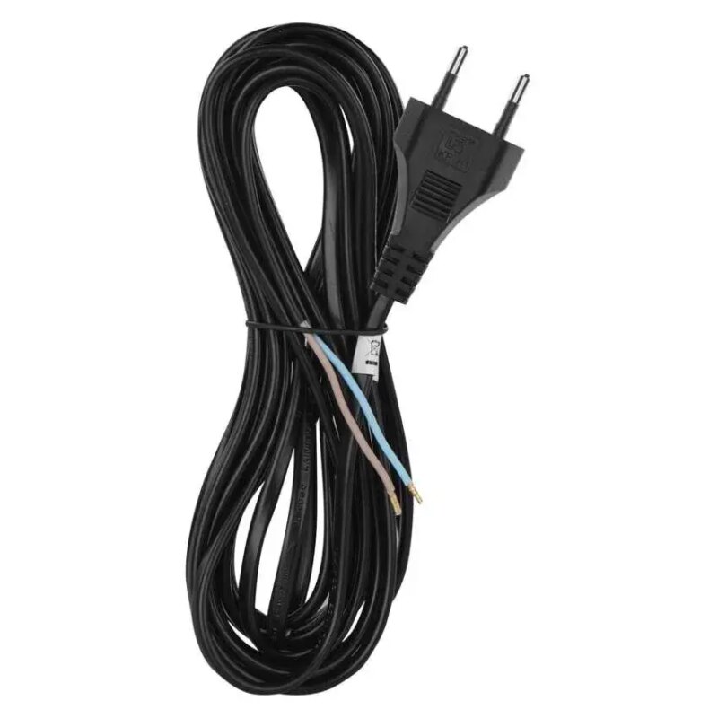 Cablu de alimentare EMOS S19275 flexibil izolatie PVC 2 0.75mm2 5m negru Cablu de alimentare EMOS S19275 flexibil izolatie PVC 2 0.75mm2 5m negru