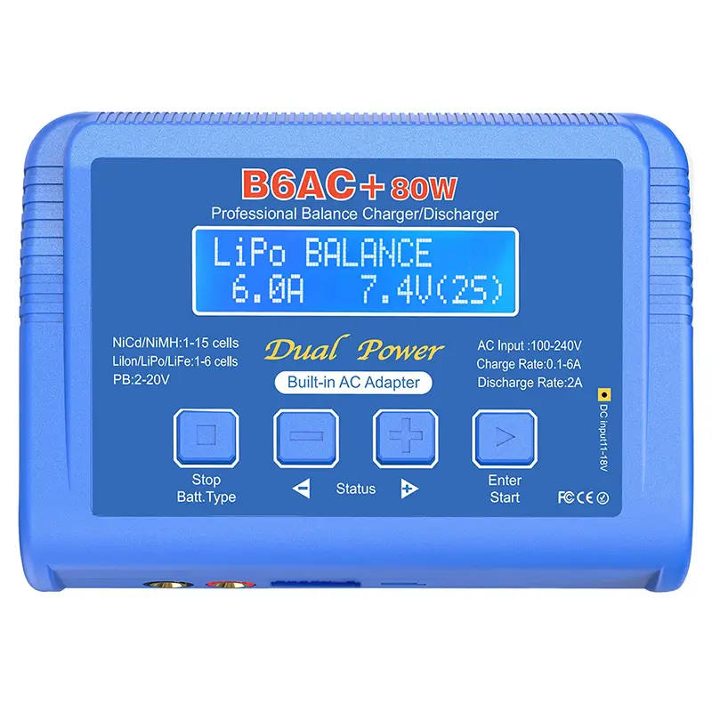 Incarcator Inteligent B6ac 80w Multifunctional Nicd Nimh Liion Lipo Life Balance Charger Discharger