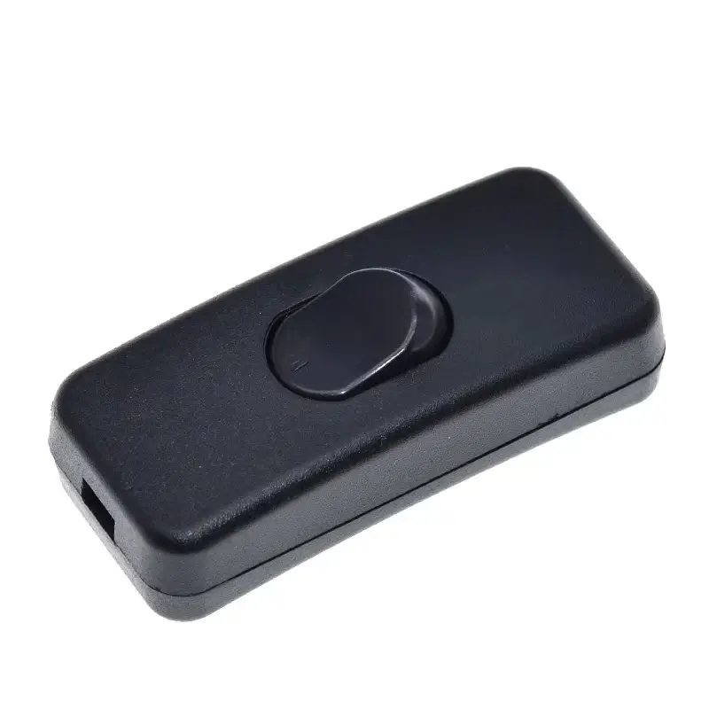 Intrerupator pe fir negru 2A 250VAC HST 41-27876-BK Intrerupator pe fir negru 2A 250VAC HST 41-27876-BK