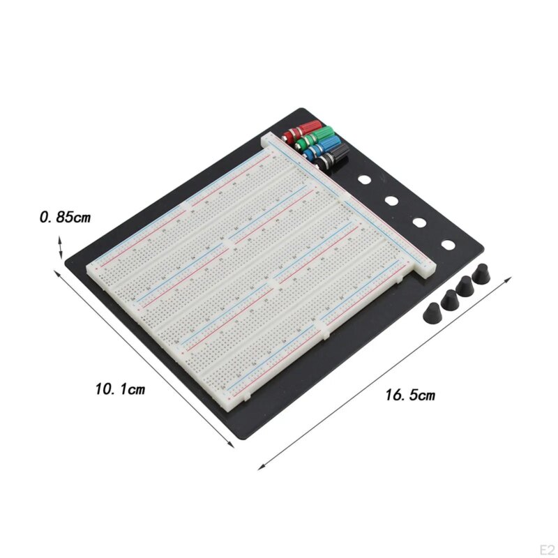 Placa Test Breadboard 2390 Puncte Conectare 20 29awg 300v 3 5a