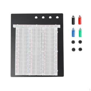 Placa test Breadboard cu 2390 de puncte de conectare 20-29AWG 300V/3-5A