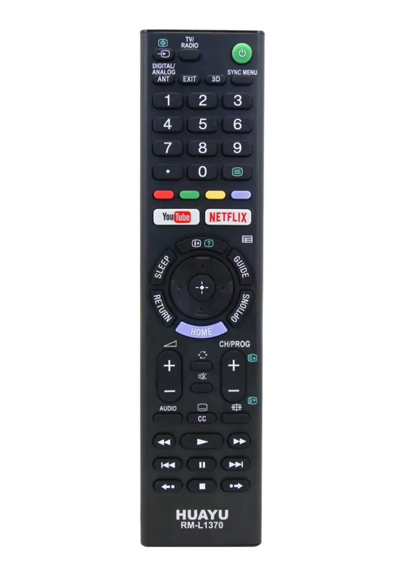 Telecomanda universala compatibila tv Sony RM-L1370 Huayu (329-1) Telecomanda universala compatibila tv Sony RM-L1370 Huayu (329-1)