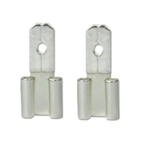 Set 2 adaptori F2 / F1 papuc plat F1 tata la F2 mama compatibil cu baterii AGM/ VRLA BATF2F1