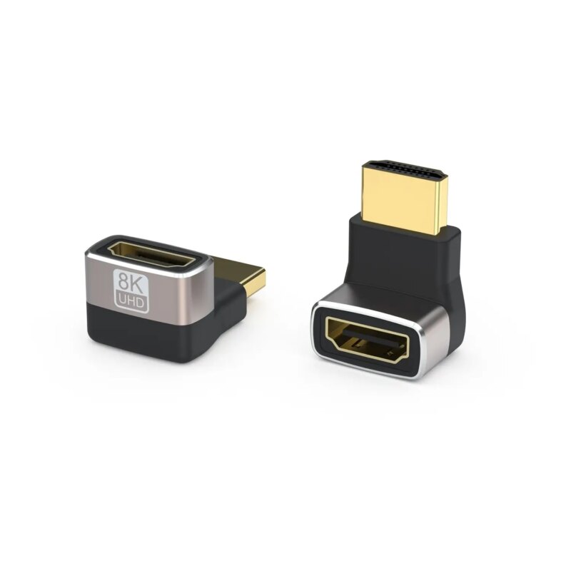 Adaptor Hdmi Tata Mama In Unghi 270 Grade 8k 4k Ultra Hd Pentru Spatii Inguste