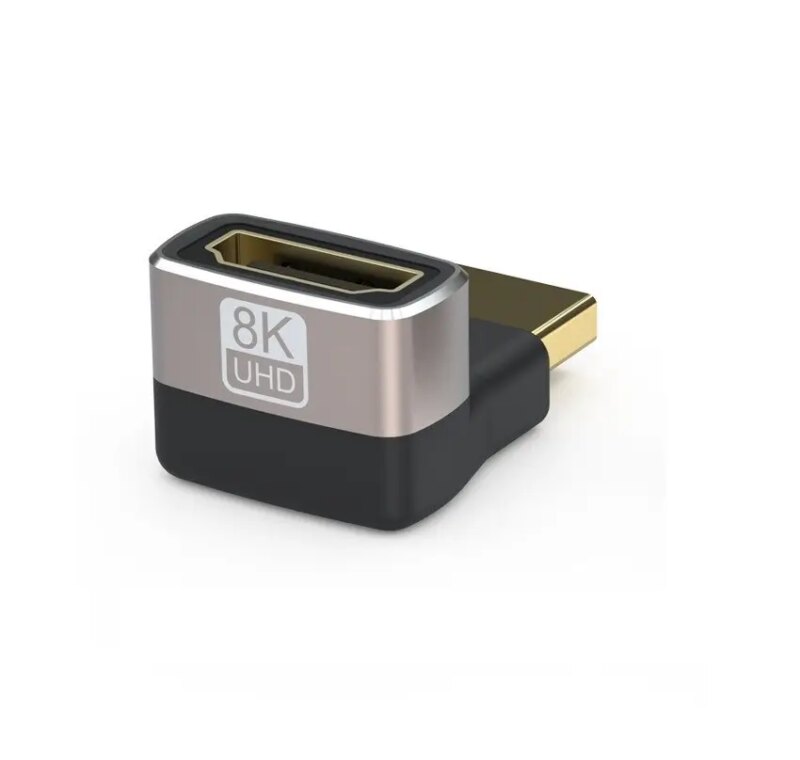 Adaptor Hdmi Tata Mama In Unghi 270 Grade 8k 4k Ultra Hd Pentru Spatii Inguste