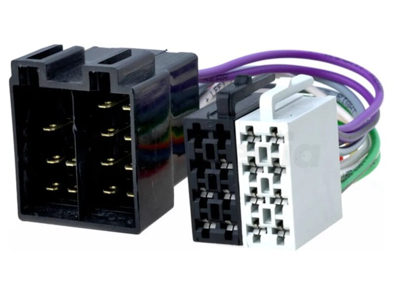 Cablu adaptor Audi VW Skoda - ISO 4CarMedia ZRS-AS-25B