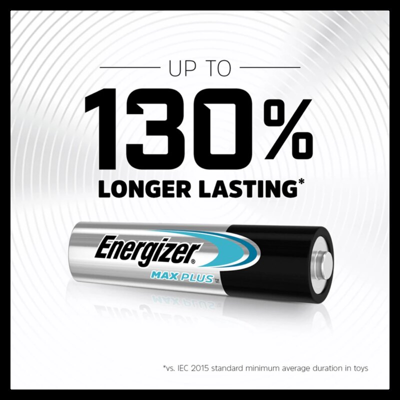 Set 10 baterii AA ENERGIZER MAX PLUS ALKALINE POWER UPN-185705 1 set 10 baterii aa energizer max plus 1