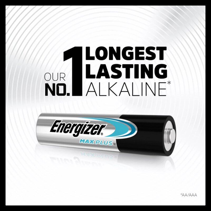 Set 10 baterii AA ENERGIZER MAX PLUS ALKALINE POWER UPN-185705 3 set 10 baterii aa energizer max plus 3