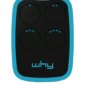 Telecomanda poarta garaj patru canale cod saritor 433.92MHz Why Evo–Sky Blue (854)